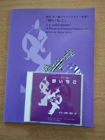 야생 딸기 플라멩코 기타 악보집 & 별도 판매 CD 세트