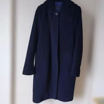 SHIPS 네이비 울 코트 36사이즈