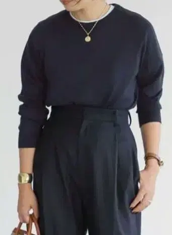 Deuxieme Classe WISH 크루넥 풀오버