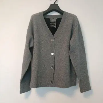 Chaos 크림 리버 니트 가디건