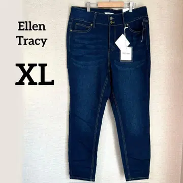 새상품급 Ellen Tracy 다크 데님 [16W] 스키니 청바지
