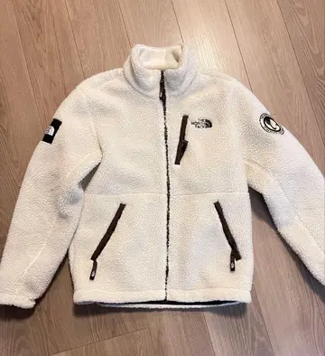 THE NORTH FACE 플리스 자켓 화이트 S