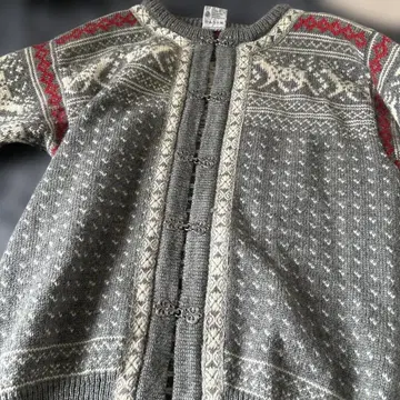 DALE of Norway 노르딕 무늬 가디건