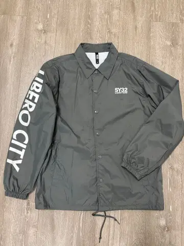 SY32 그레이 나일론 자켓 M