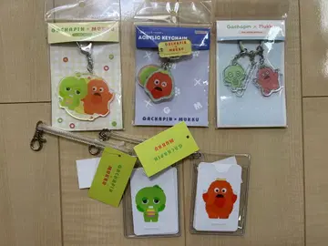 가챠핑 무크 클리어 패스 케이스 키링 5종 세트