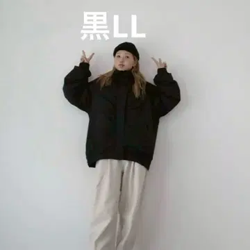 시마무라 hideka 여성용 방수 지퍼 사용 블루종 블랙