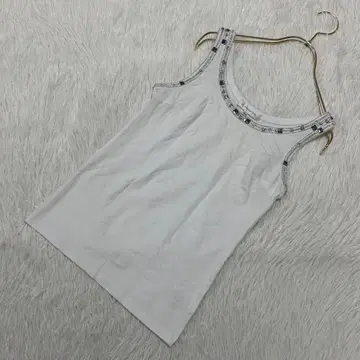 M-PREMIER 비쥬 탱크탑 화이트 36 오샤레 심플