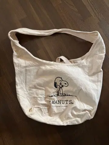 4주년 스누피 카페 나카메구로 토트백