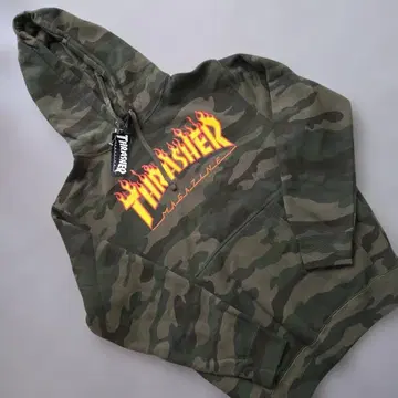 THRASHER MAGAZINE 카모플라쥬 후디 S 사이즈