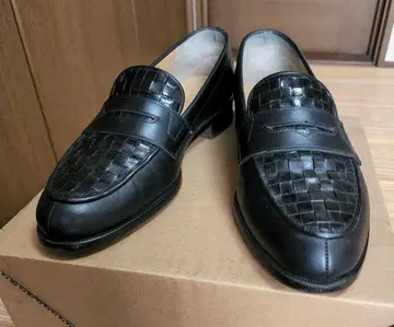 REGAL 블랙 뜨개질 로퍼