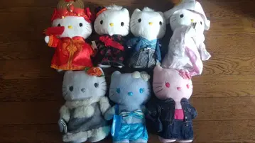 헬로키티 봉제 인형 7개 세트 맥도날드 덤 포함