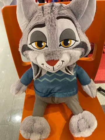 주토피아 FukuFuku V-BIG 봉제 인형 파우버드