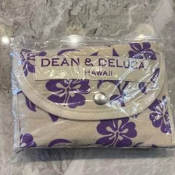 DEAN & DELUCA 하이비스커스 패턴 에코백
