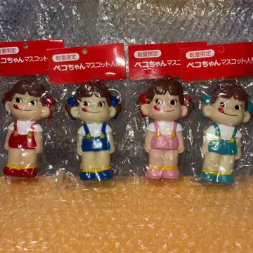 익명 배송 수량 한정 페코짱 피규어 4개 세트 후지야