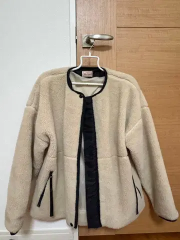 mao made 베이지 보아 블루종