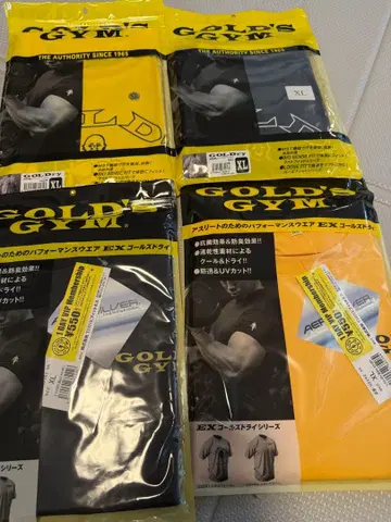 골드짐 골즈 드라이 티셔츠 4장 세트