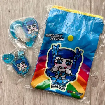 하라주쿠 페스티벌 다이고 하트 카라비너 키링 행거 숄더