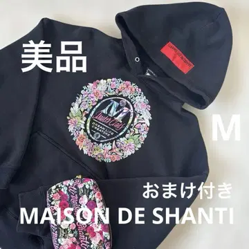 MAISON DE SHANTI 속기모 후드티 메조 드 샹티 & 파우치