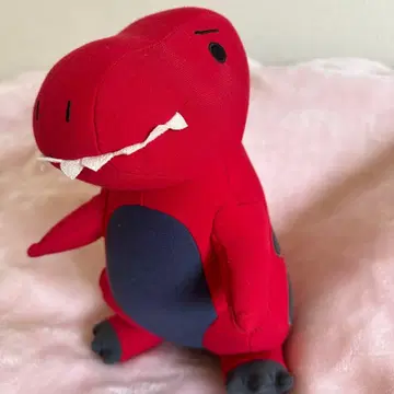 yogibo 봉제 인형 빨간색 공룡