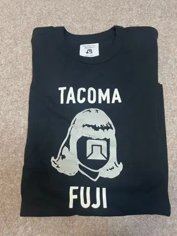 TACOMA FUJI RECORDS T셔츠 XL 블랙