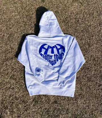 HTH 하트 로고 후디