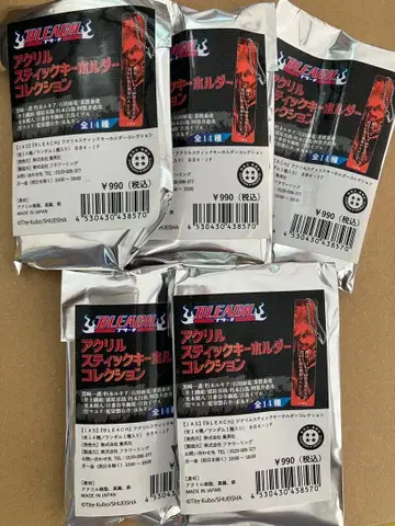 BLEACH 블리치 아크릴 스틱 키링 컬렉션