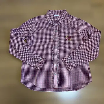 핑크하우스 깅엄 체크 셔츠