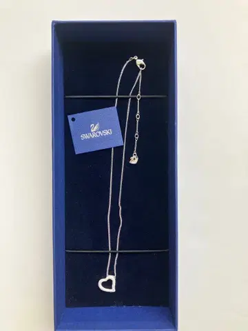 Swarovski 하트 모양 목걸이