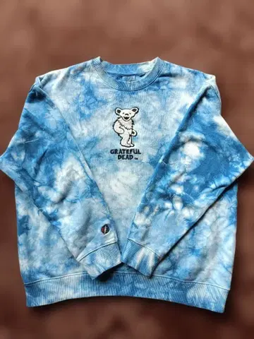 Grateful Dead 타이 다이 맨투맨 트레이닝복