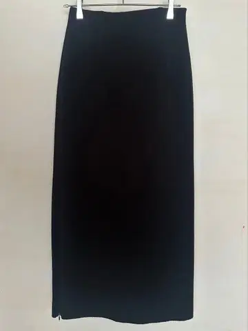 라운지드레스 분또 지퍼 스커트