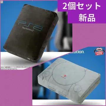 [새상품] 공식 메챠모후굿토 봉제인형 PlayStation2 쿠션 2개