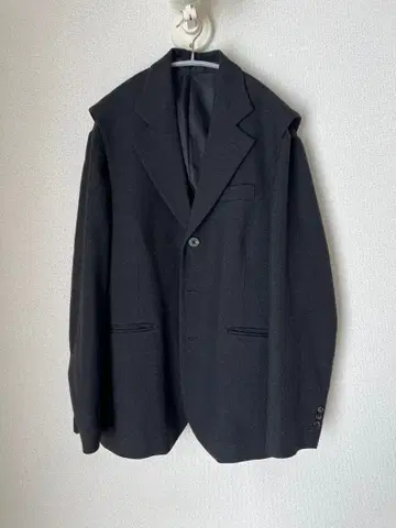 stein/OVERSIZED COMBINATION JACKET/Black