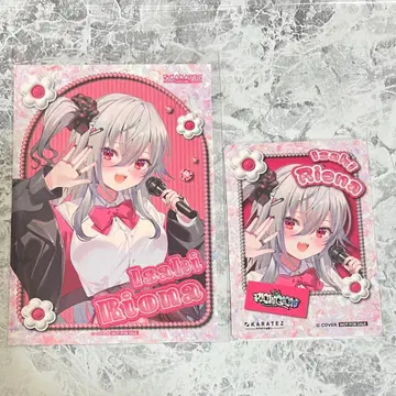 FLOWGLOW 가라오케 철인 콜라보 브로마이드 사진풍 카드