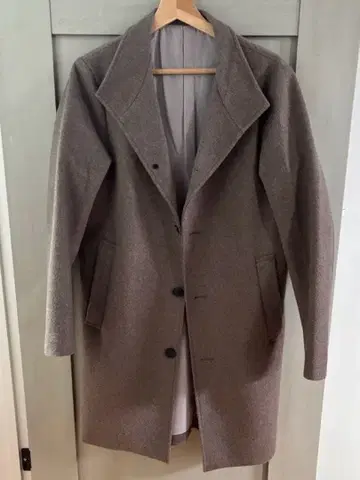 INHERIT 브라운 체스터 코트 S 사이즈