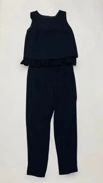 포멀 입학 네이비 프릴 팬츠 셋업