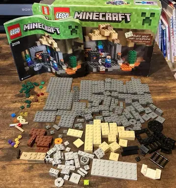 결품 있음 레고 마인크래프트 던전 21119