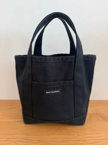 marimekko 블랙 토트백