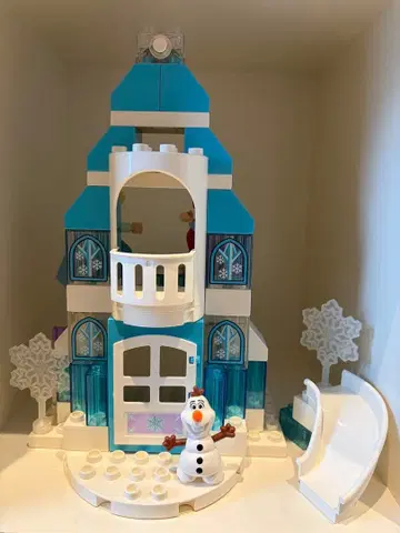 레고(LEGO) 듀플로 겨울왕국 빛나는! 엘사의 아이스 캐슬