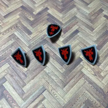 LEGO 캐슬 드래곤 군 방패 5개