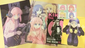 봇치 더 록 코믹 특전 5종 세트 멜론북스 색지 클리어 파일