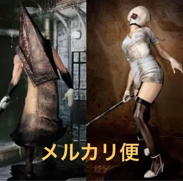 사일런트 힐 2 레드 피라미드 싱 버블 헤드 간호사 피규어 세트