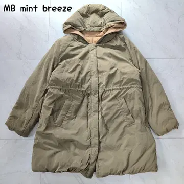 MB mint breeze 다운 코트 페더 리버서블 모즈