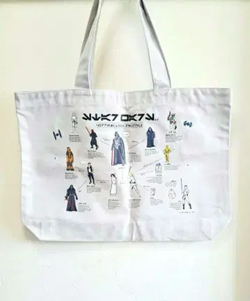 미사용 새상품 스타 워즈 토트백 2020년 OH MY CAFE 한정판