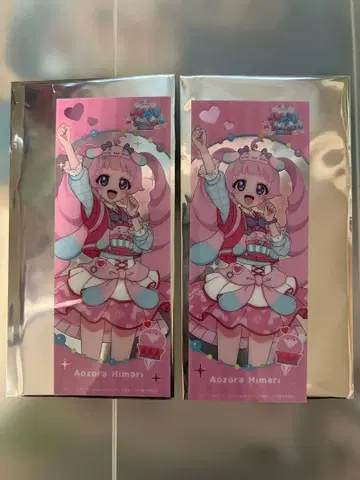 아이프리 월드 2025 클리어 책갈피 트레이딩 히마리