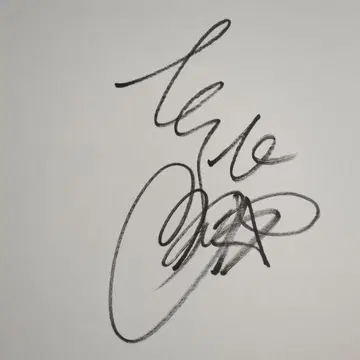 츠치야 타오 사인 색지