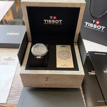 TISSOT 락 워치 세계 한정판 999개 기념 모델 손목시계