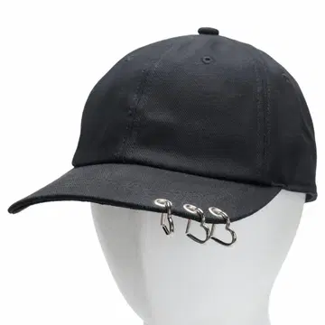 Basicks 미사용 새상품 블랙 캡 금속 후크 포함