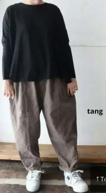 [ tang ] 새상품급 코튼 코듀로이 팬츠 MOCA