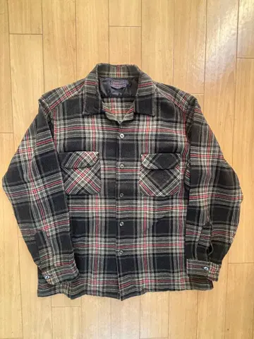 50s 펜들턴 보드 셔츠 블랙 레어