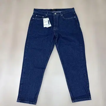 ZARA 데님 팬츠 테이퍼 블루 36 미사용